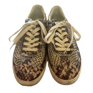 Maison Scotch & Soda Sneakers Women 9 Snakeskin Amsterdam Couture Luxurious